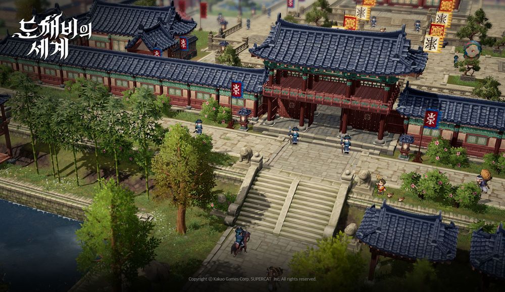 以韩国妖怪「多可比」为题材MMORPG《多可比世界》释出场景截图