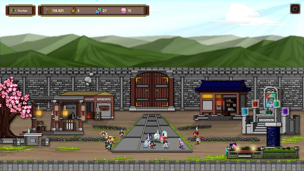 4b46bec09a97f733db6cb3df9e1z2nh5.jpg 三国像素风格《乱世无双:幸存者》Steam 新品节开放试玩 化身华陀率领50位少女武将横扫敌军