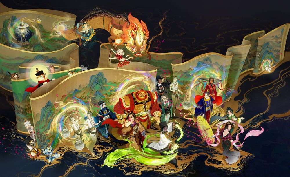 2d0271f970e194100d7fcbc5531z0n05.jpg 水墨风休闲新作《千里山河录》免费试玩 Demo 上线 使用「景灵」的奇妙能力打造景致