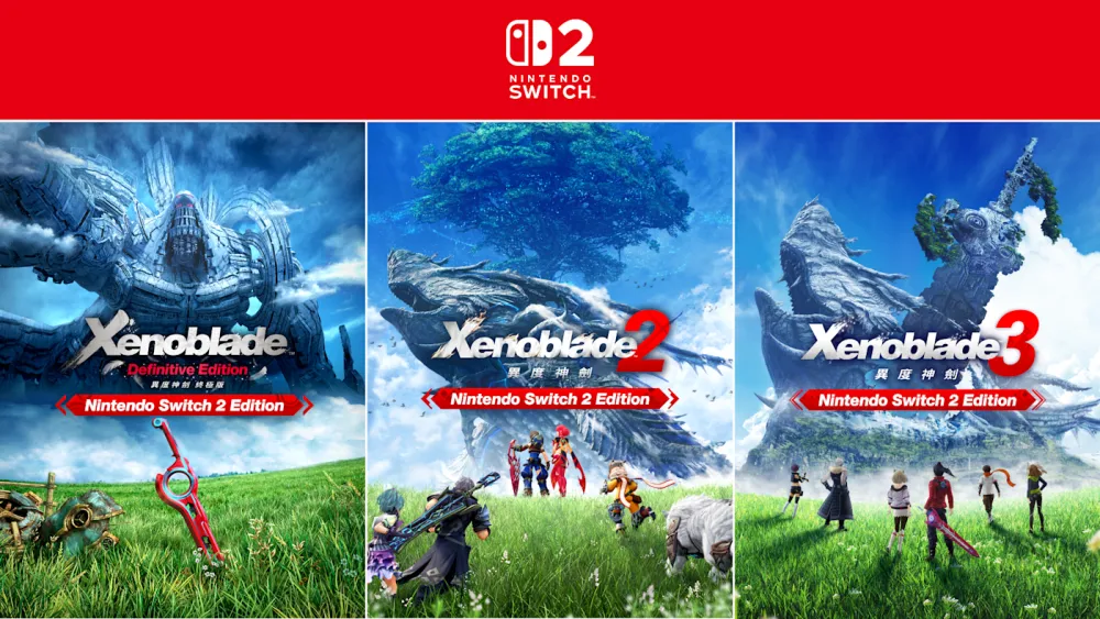 《异度神剑》系列三部作将推 Switch 2 版支持 60FPS 与 4K 分辨率